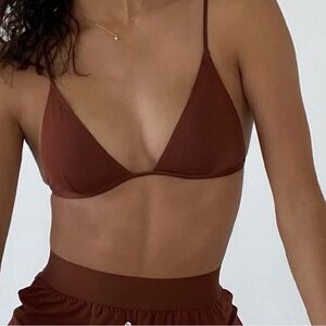 WeWoreWhat - Bralette, Brown, XS, Never Worn